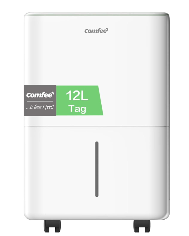 COMFEE Luftentfeuchter 12 L/Tag (CDDOE-12DEN7-QA3) – Vergleich auf KlimaCheck24