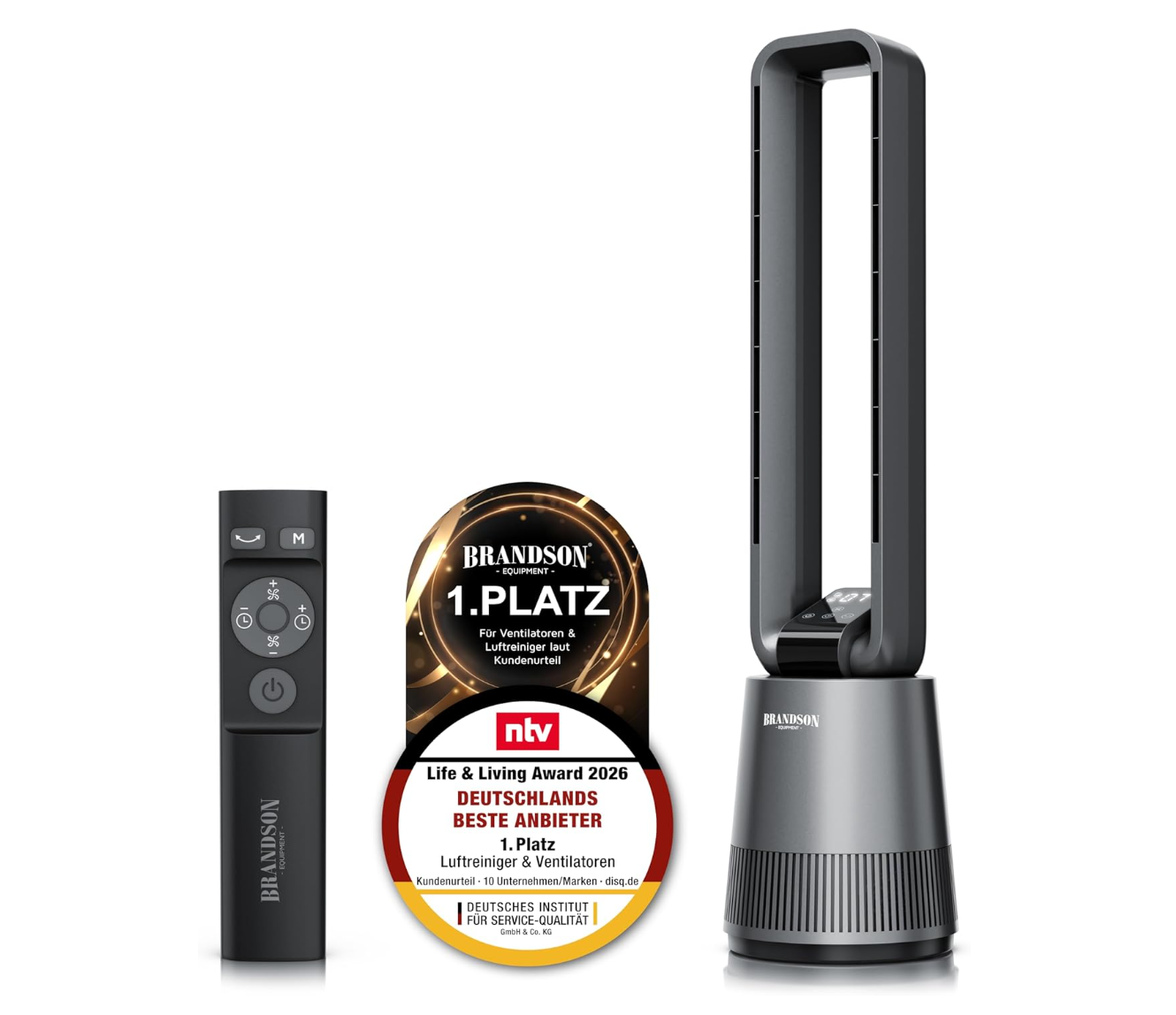 Brandson Turmventilator DC ECO Line – Vergleich auf KlimaCheck24